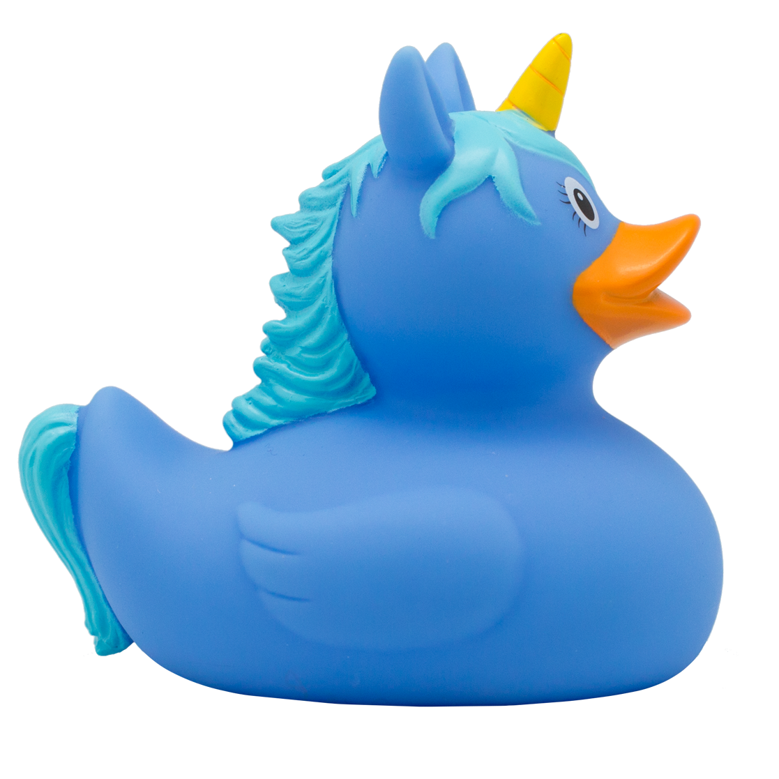 Blue Unicorn Rubber Duck
