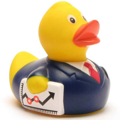 Business Man Rubber Duck