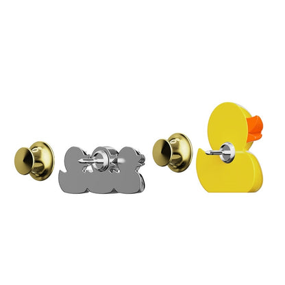 Rubber Duck 3D Metal Pin Set