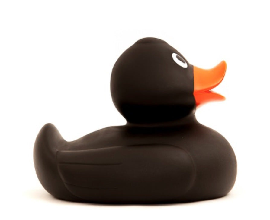 JD Giant 32 cm Black Rubber Duck