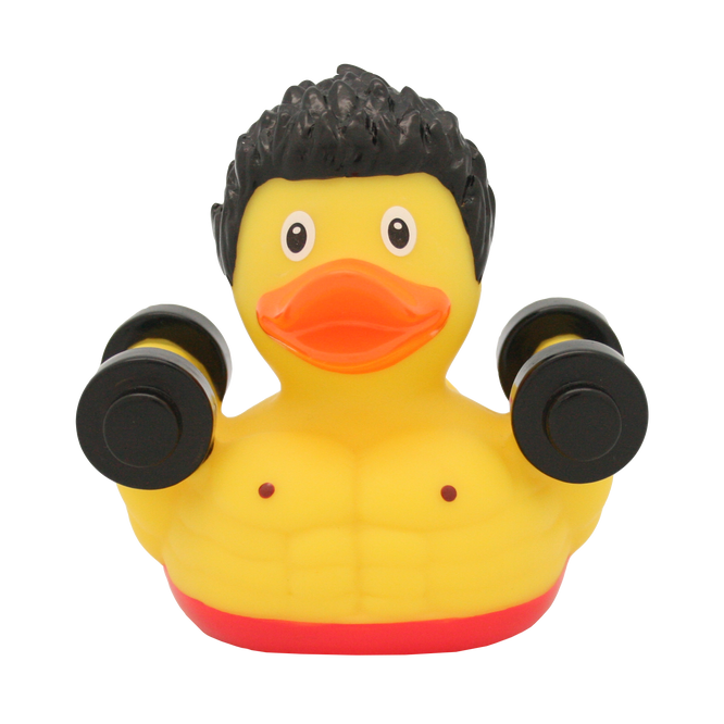Body Builder Rubber Duck