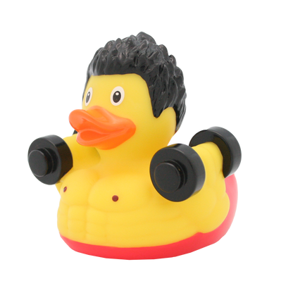 Body Builder Rubber Duck