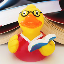 Book Reader Rubber Duck