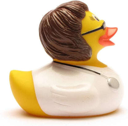 Brunette Doctor Rubber Duck