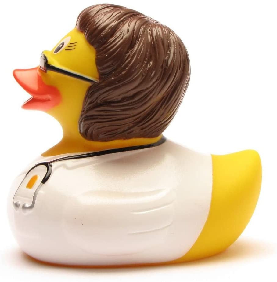 Brunette Doctor Rubber Duck