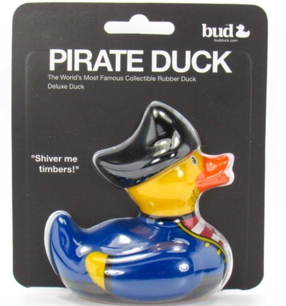 Classic Pirate Rubber Duck