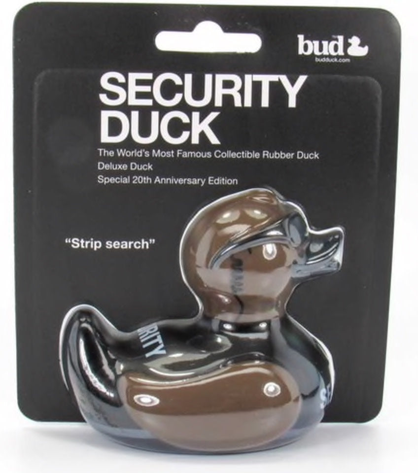 Security Guard Rubber Duck