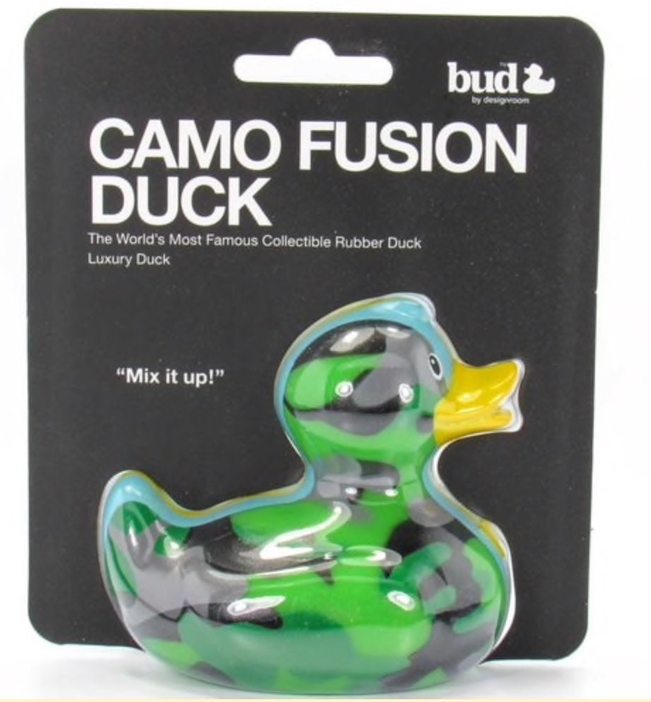 Camo Fusion Rubber Duck
