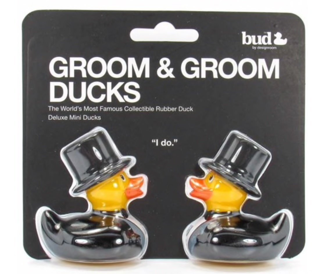 Groom & Groom Duck Mini Set