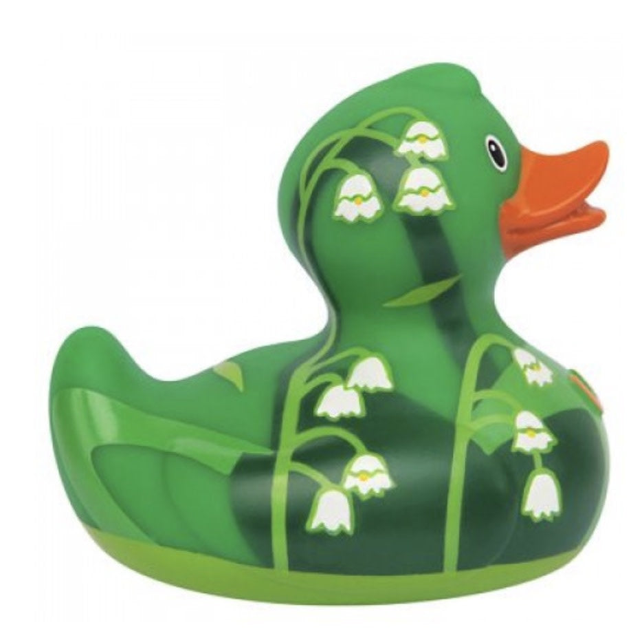 Lily of the Valley Rubber Duck