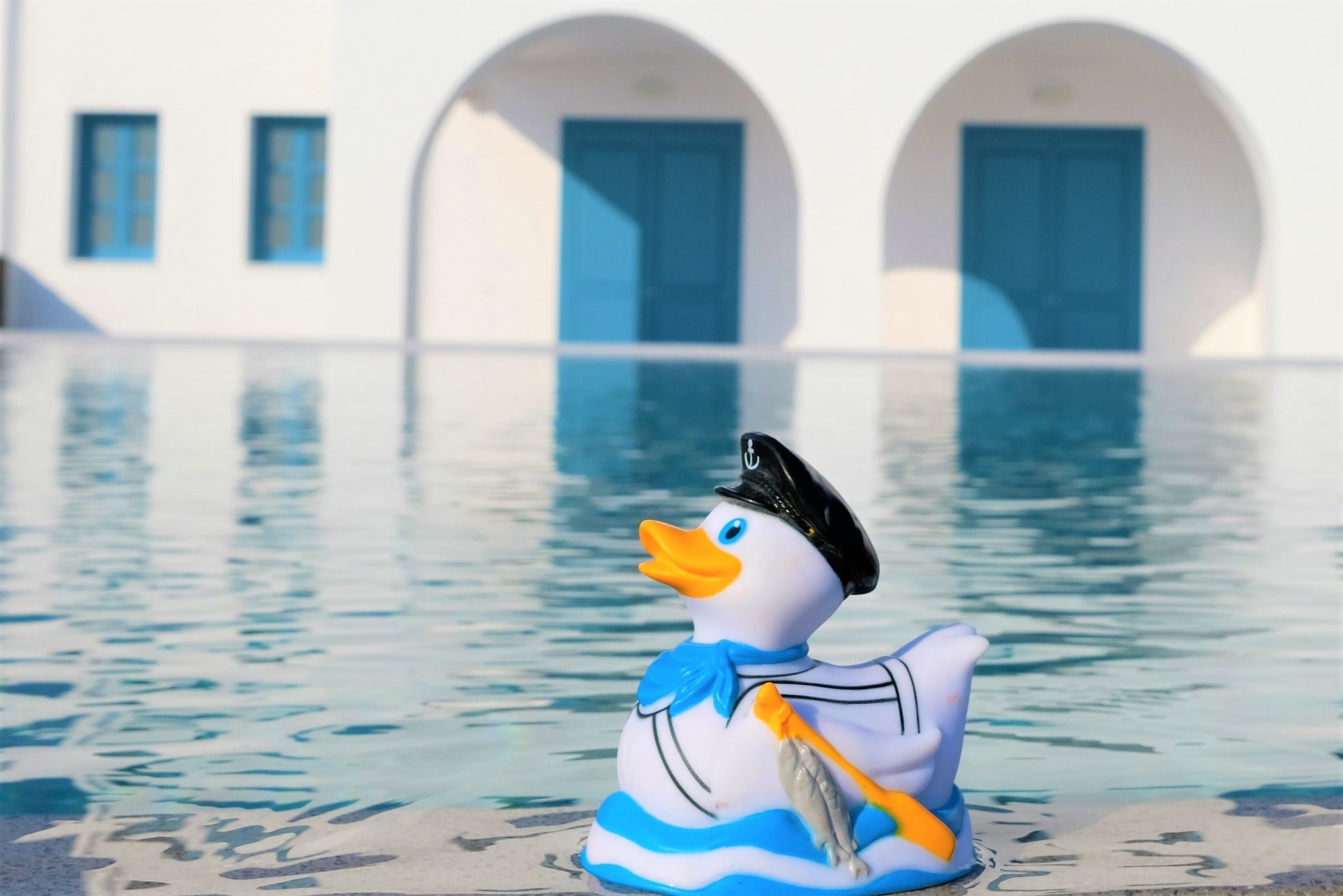 Greek Captain Rubber Duck