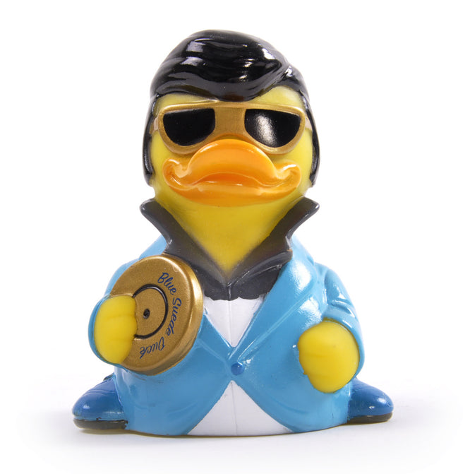 Blue Suede Rock & Roll Rubber Duck