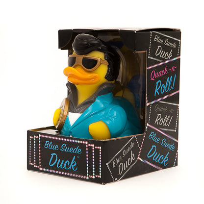 Blue Suede Rock & Roll Rubber Duck