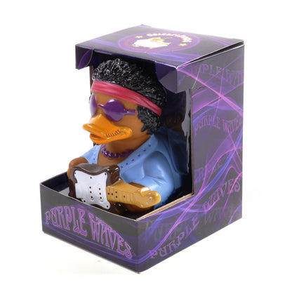Purple Waves Rubber Duck