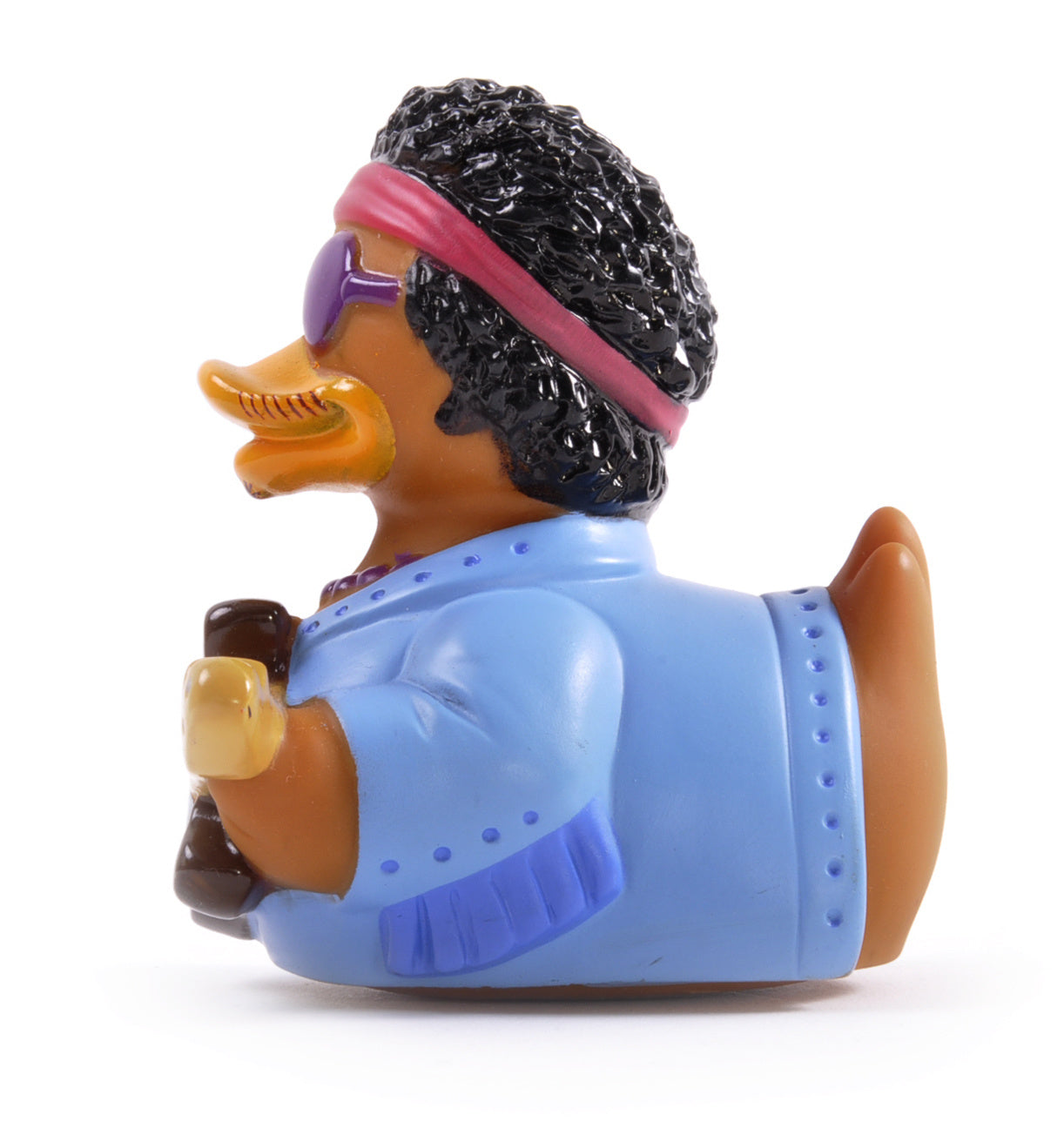 Purple Waves Rubber Duck