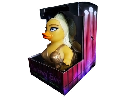 The Material Bird Rubber Duck