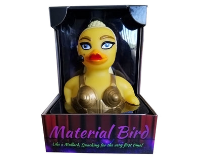 The Material Bird Rubber Duck