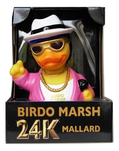 Birdo Marsh - 24K Mallard Rubber Duck