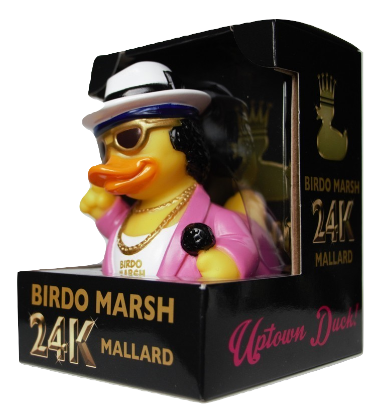 Birdo Marsh - 24K Mallard Rubber Duck