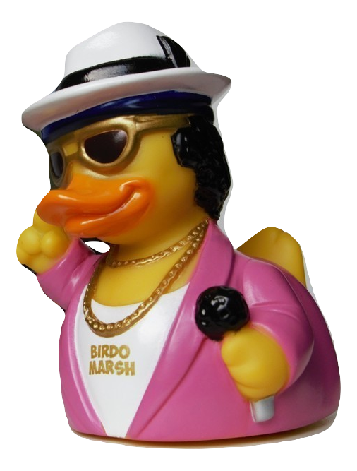 Birdo Marsh - 24K Mallard Rubber Duck