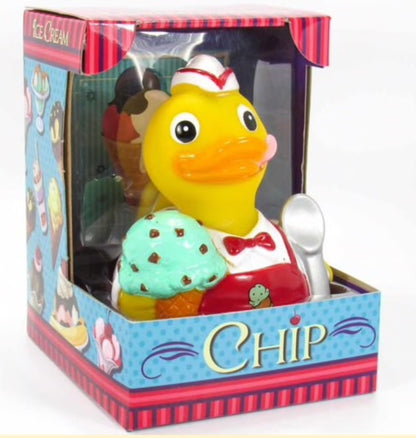 Chip the Ice Cream Rubber Duck