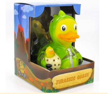 Jurassic Quack Dinosaur Rubber Duck