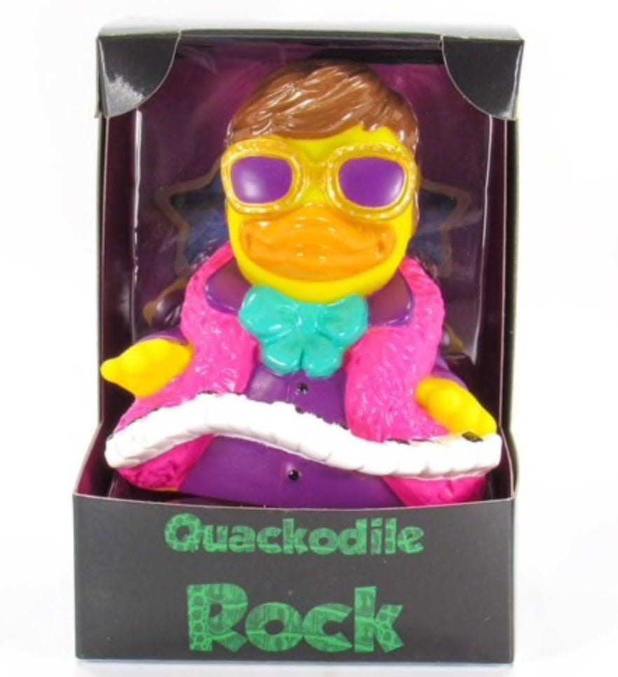 Quackodile Rock Rubber Duck