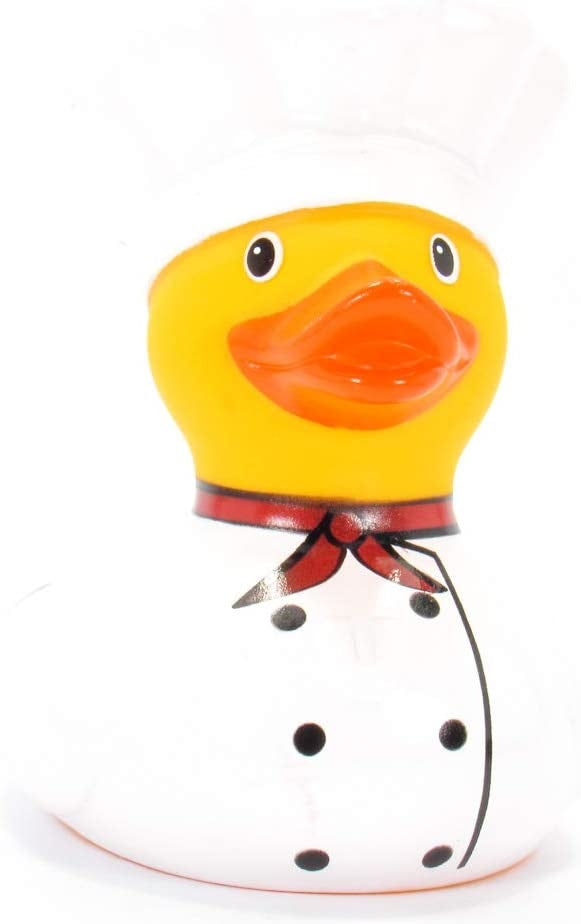Classic Chef Rubber Duck