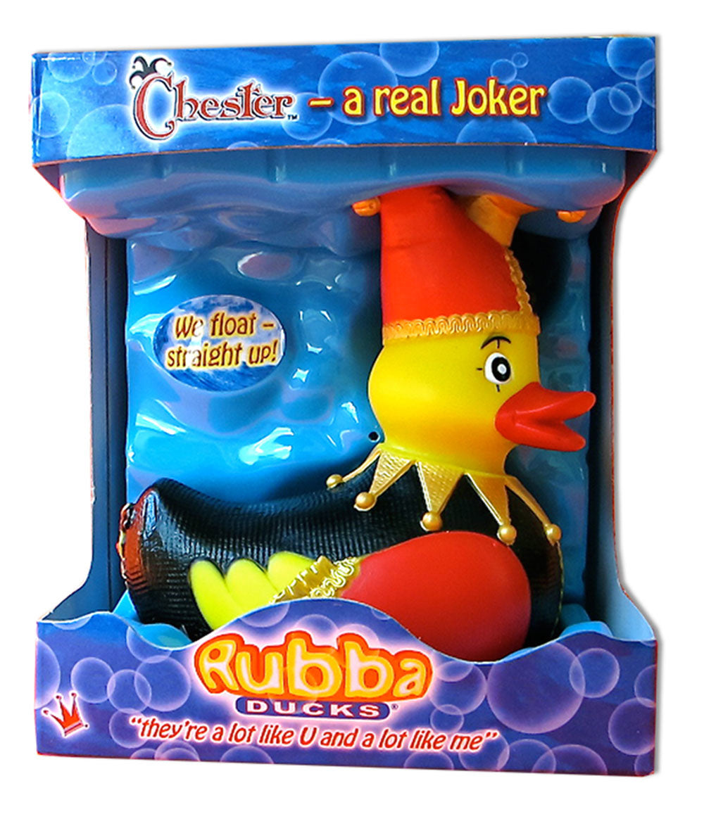 Chester the Jester Rubber Duck