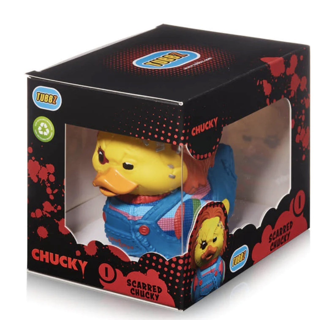Chucky Scarred Rubber Duck - Boxed Edition