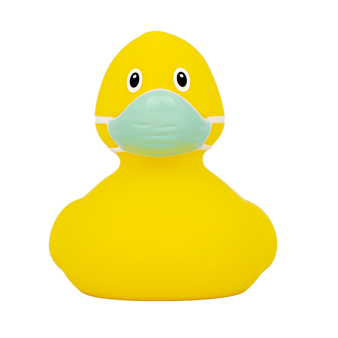 Corona Mask Rubber Duck