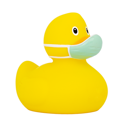 Corona Mask Rubber Duck