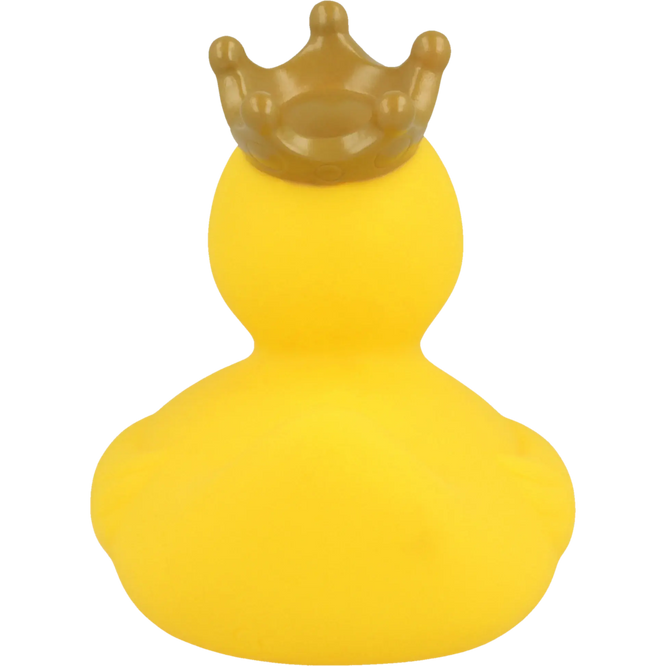 Yellow Rubber Duck with Crown