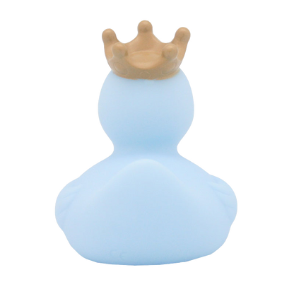 Blue Rubber Duck With Crown