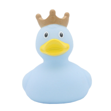 Blue Rubber Duck With Crown