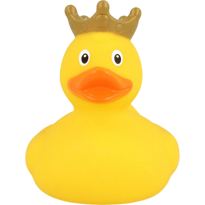 Yellow Rubber Duck with Crown