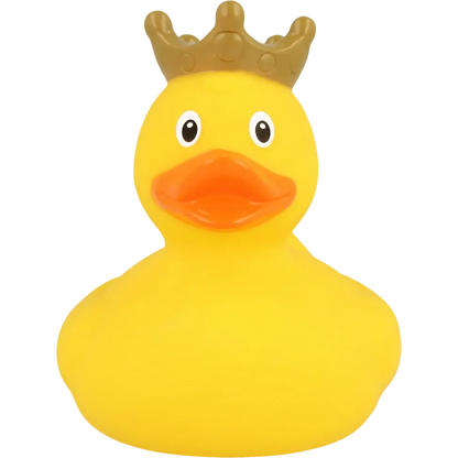 Canard Jaune avec Couronne 