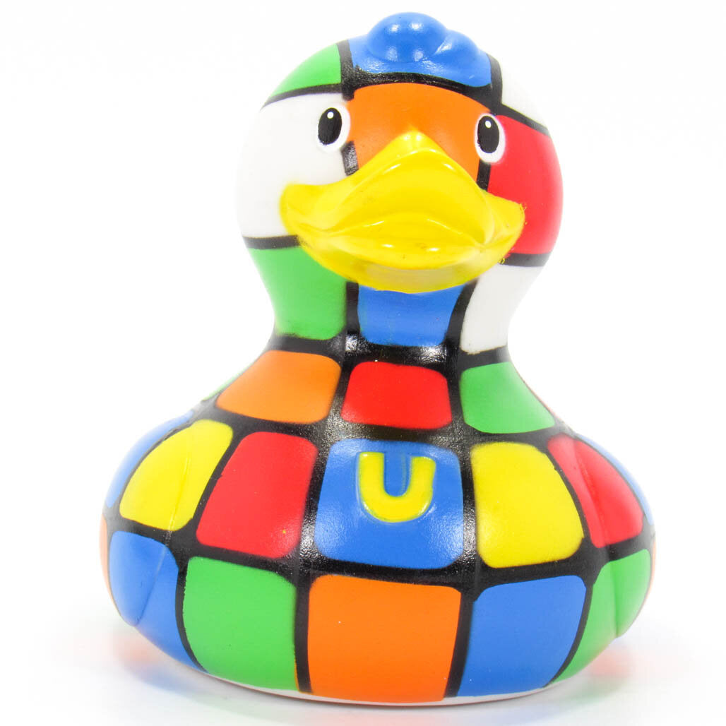 80's Cube Rubber Duck