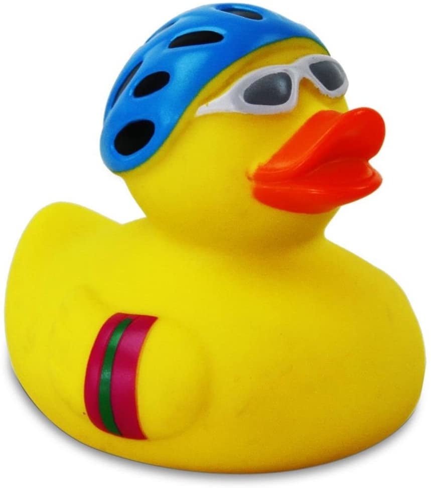 Cyclist Rubber Duck
