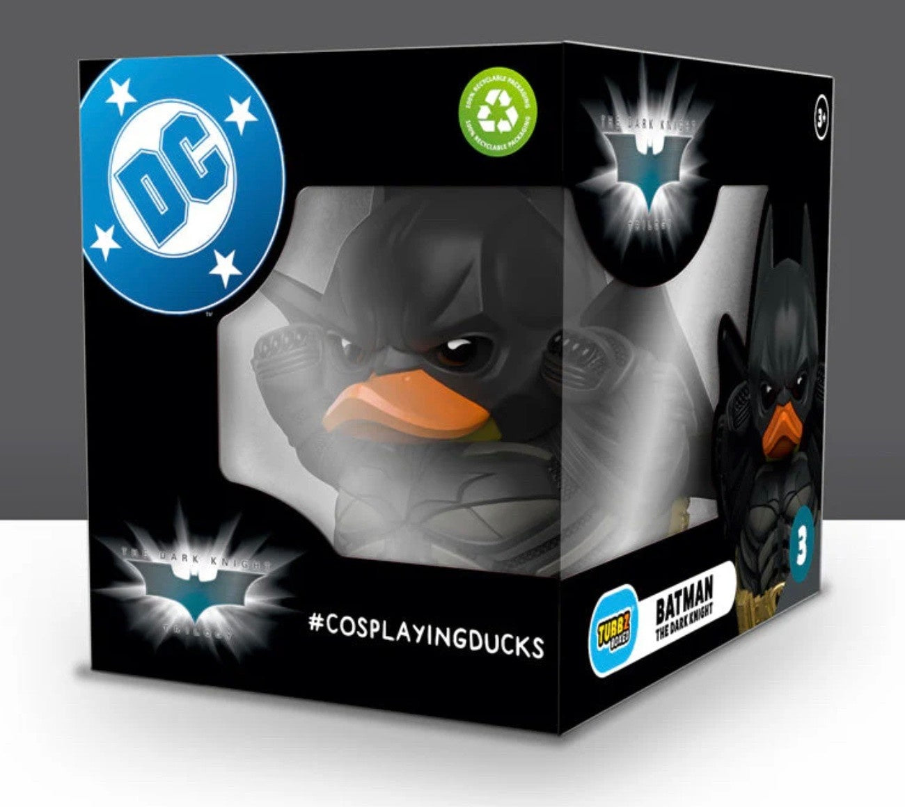 DC Comics Dark Knight Batman Rubber Duck - Boxed Edition