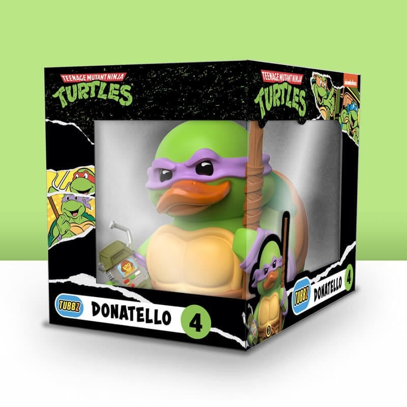 Teenage Mutant Ninja Turtles Donatello  Rubber Duck - Boxed Edition