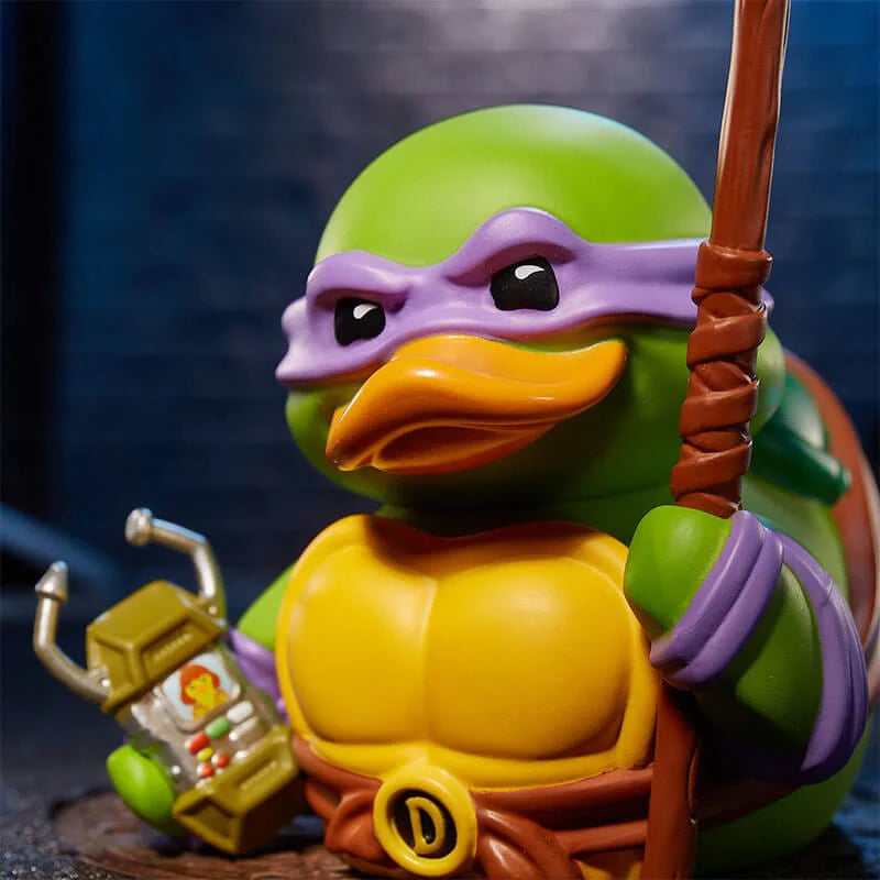 Teenage Mutant Ninja Turtles Donatello  Rubber Duck - Boxed Edition