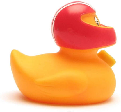 Racecar Driver with Helmet Rubber Duck