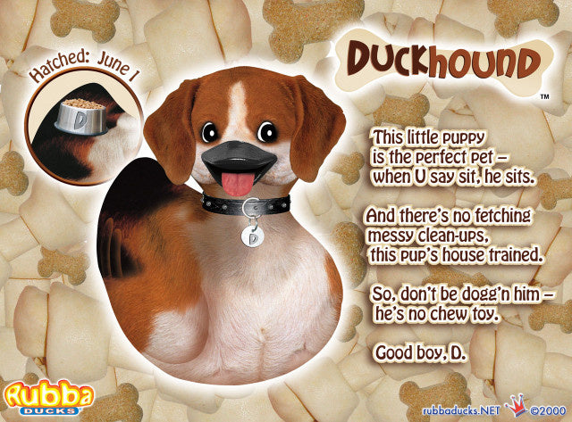 Duckhound - Dog Rubber Duck