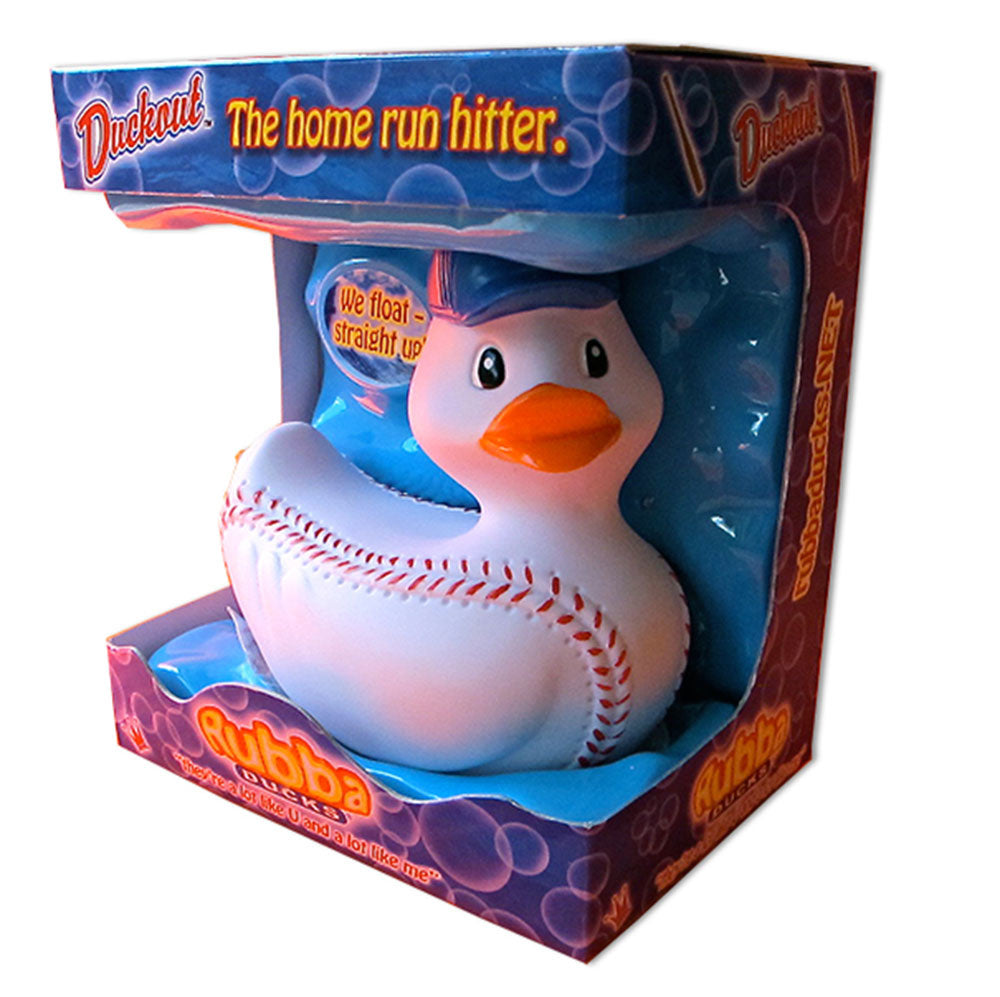 Duckout the Baseball Rubber Duck