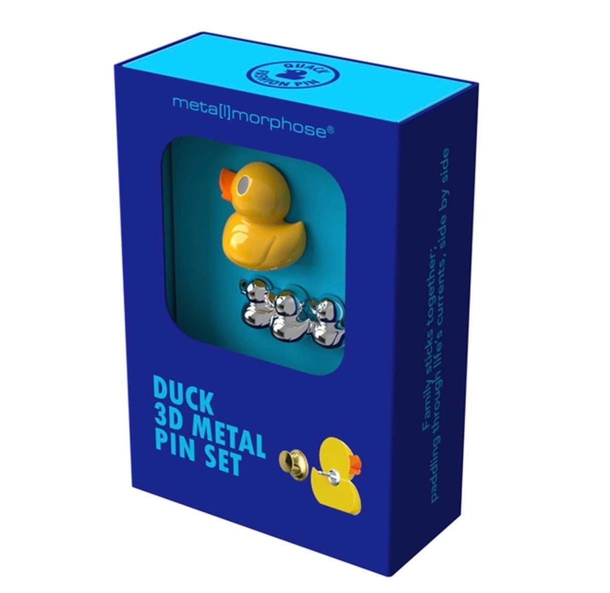 Rubber Duck 3D Metal Pin Set