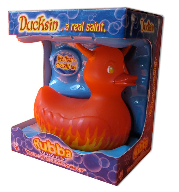 Ducksin the Devil Rubber Duck