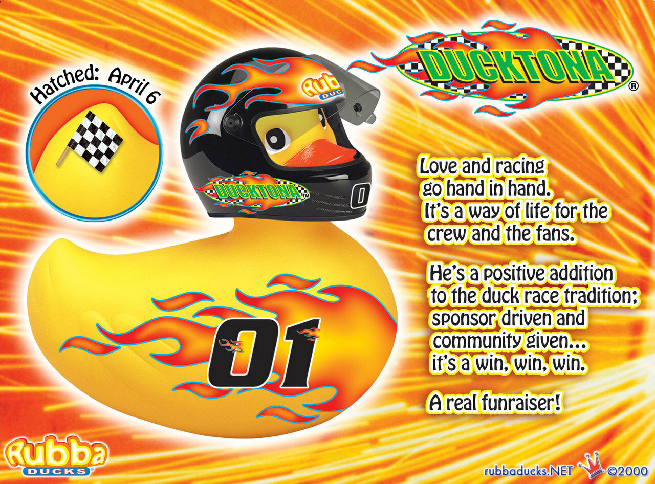 Ducktona - Racer Rubber Duck