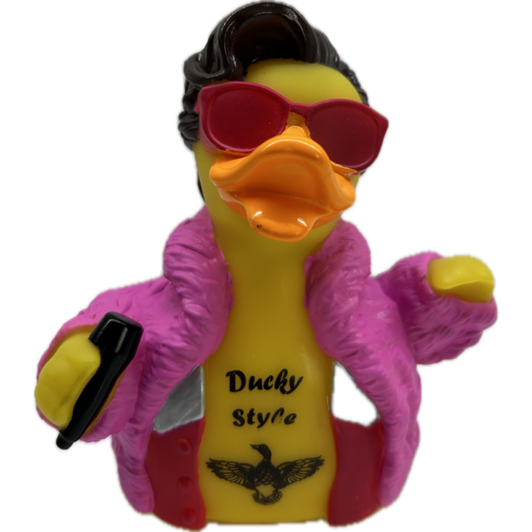 Ducky Style - Watermelon Waddle Rubber Duck