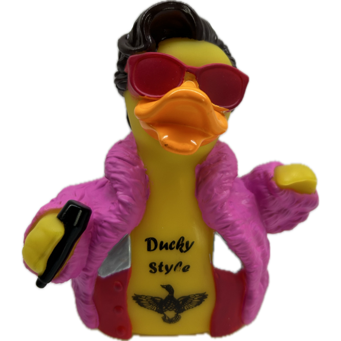 Ducky Style - Watermelon Waddle Rubber Duck
